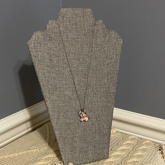 🐷Y2K Betsey Johnson Piggy Necklace🐷 - Picture 3 of 3